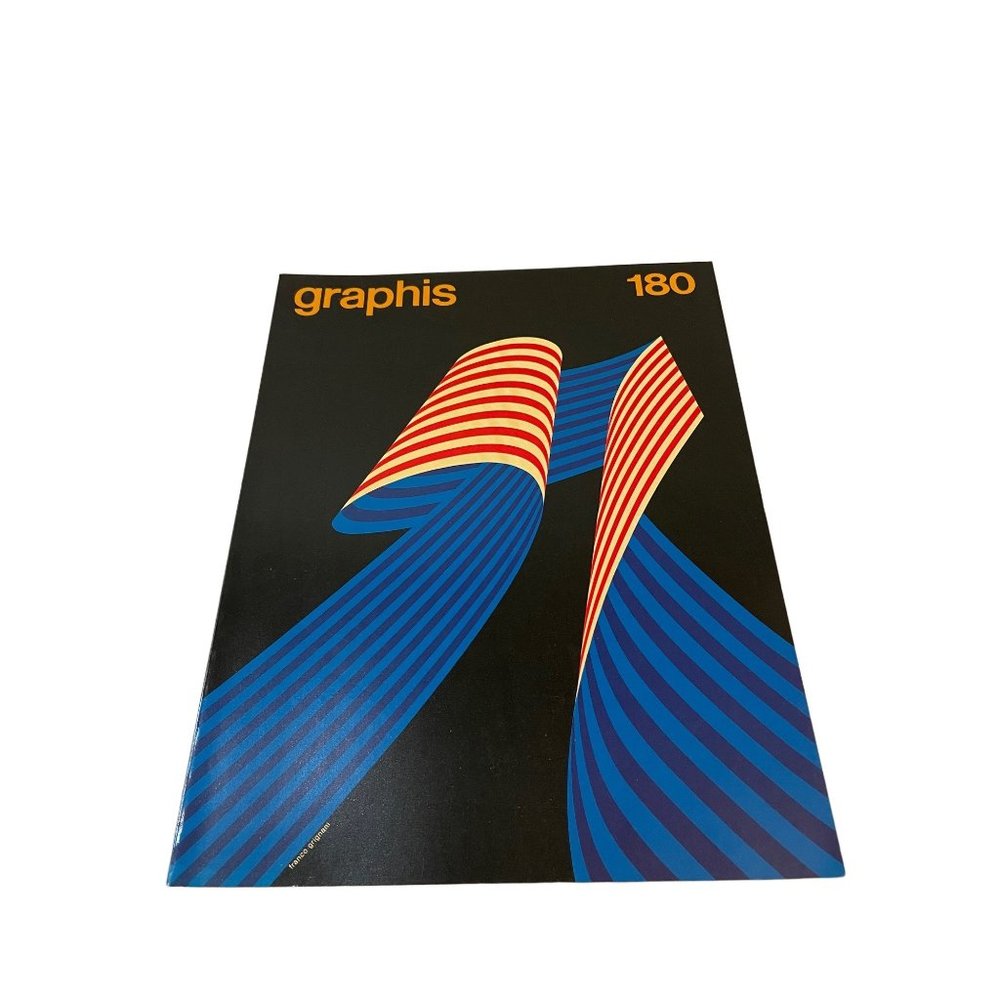Vintage Graphis Journal of Graphic Art and Applied Art No.180 1975/76